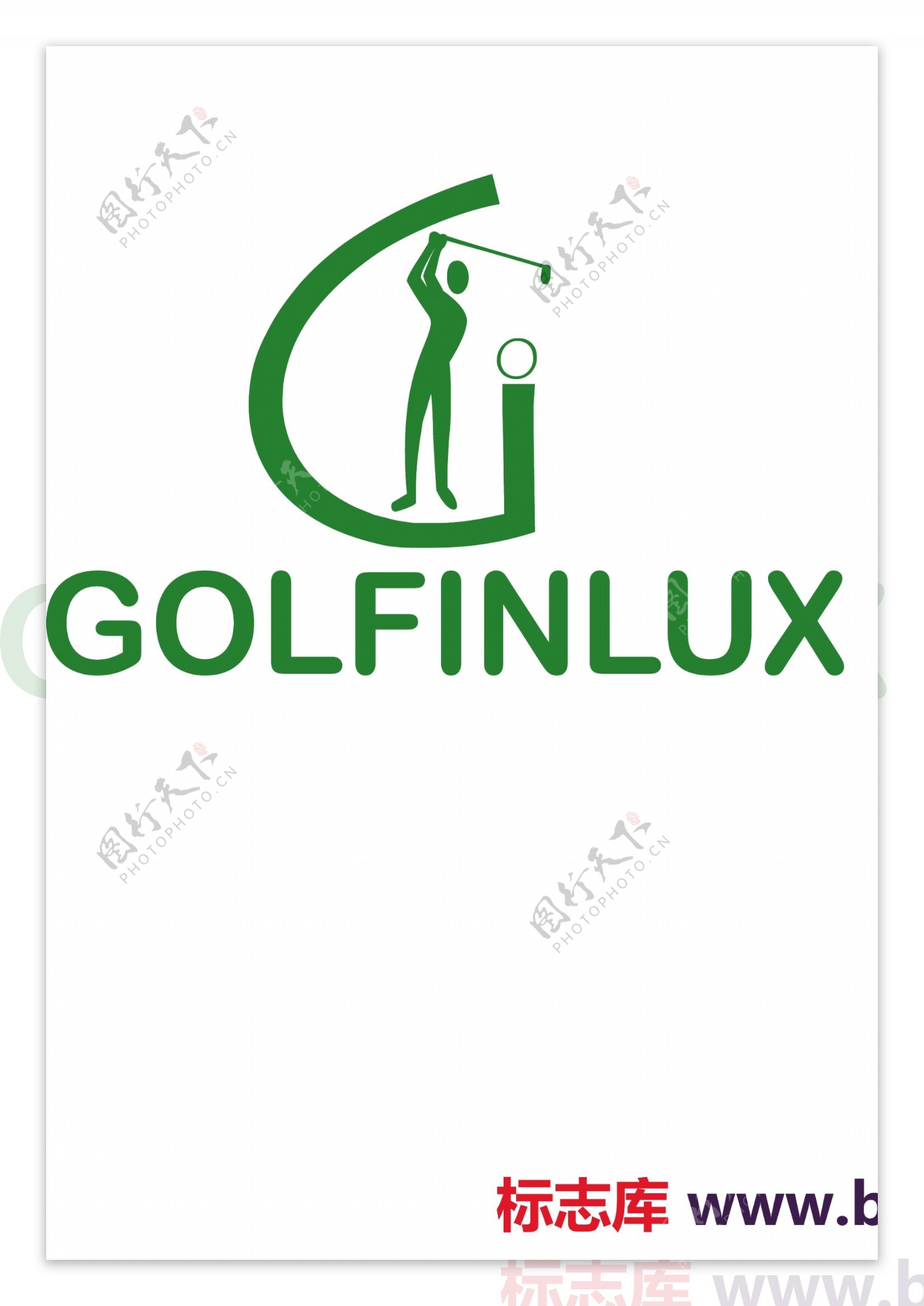 GOLFINLUX2006logo设计欣赏GOLFINLUX2006体育赛事LOGO下载标志设计欣赏