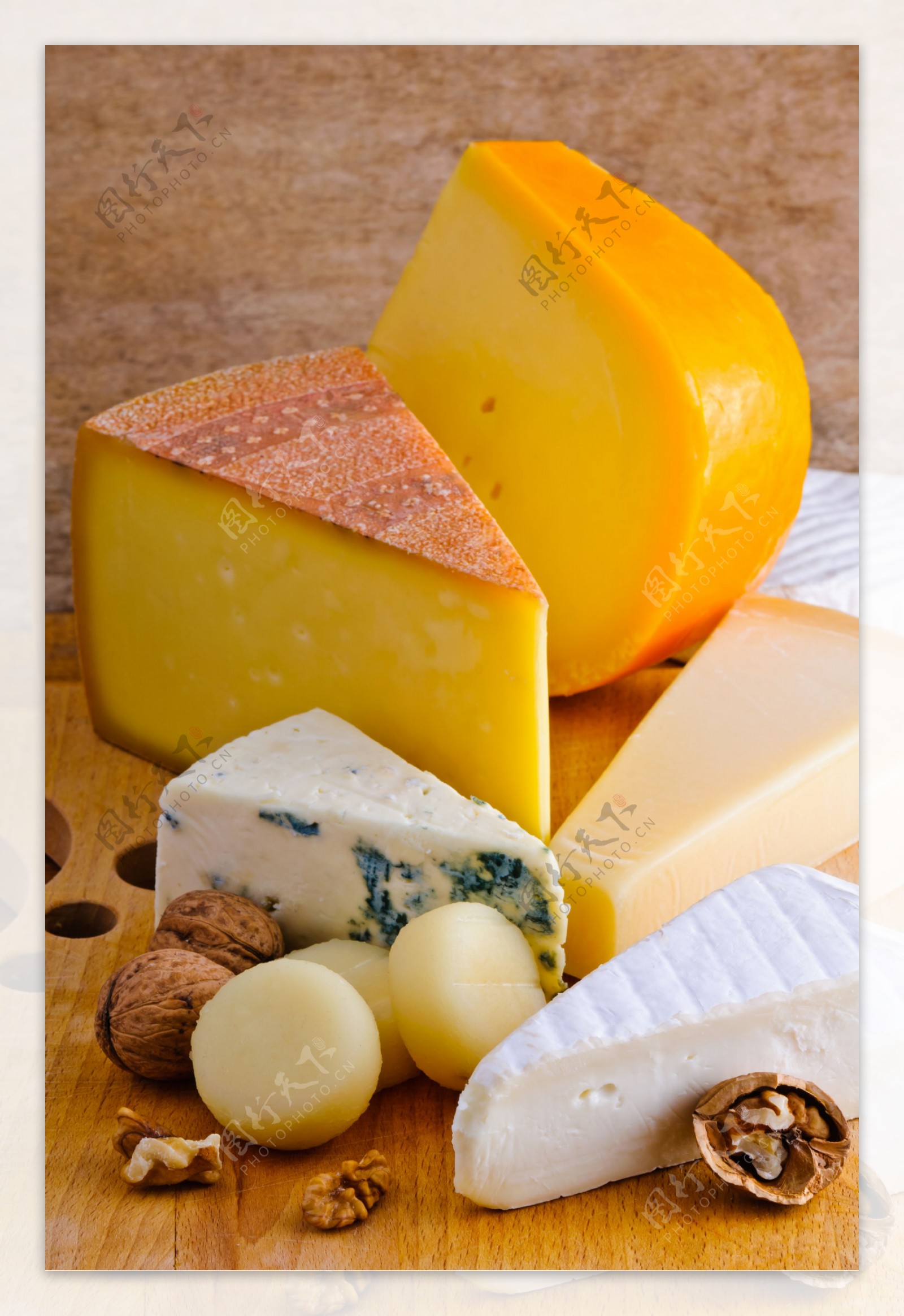 菜板上的奶酪