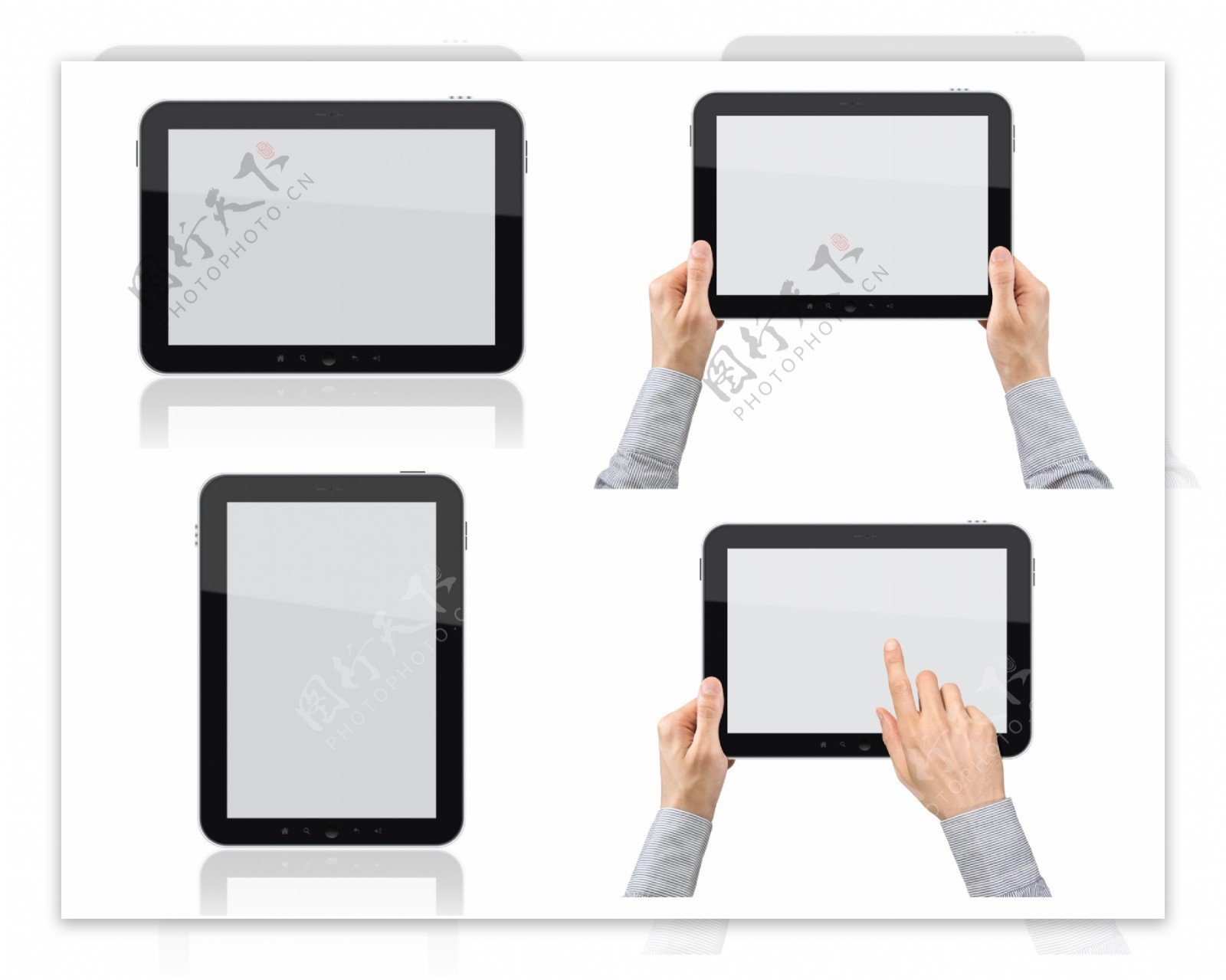 平板电脑触摸手势图片