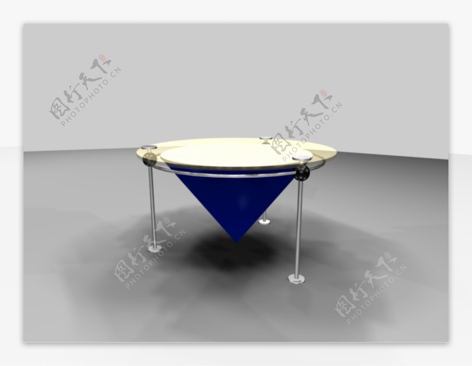 公装家具之桌子0143D模型