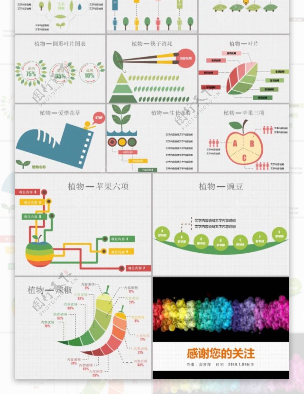 彩色图形分析