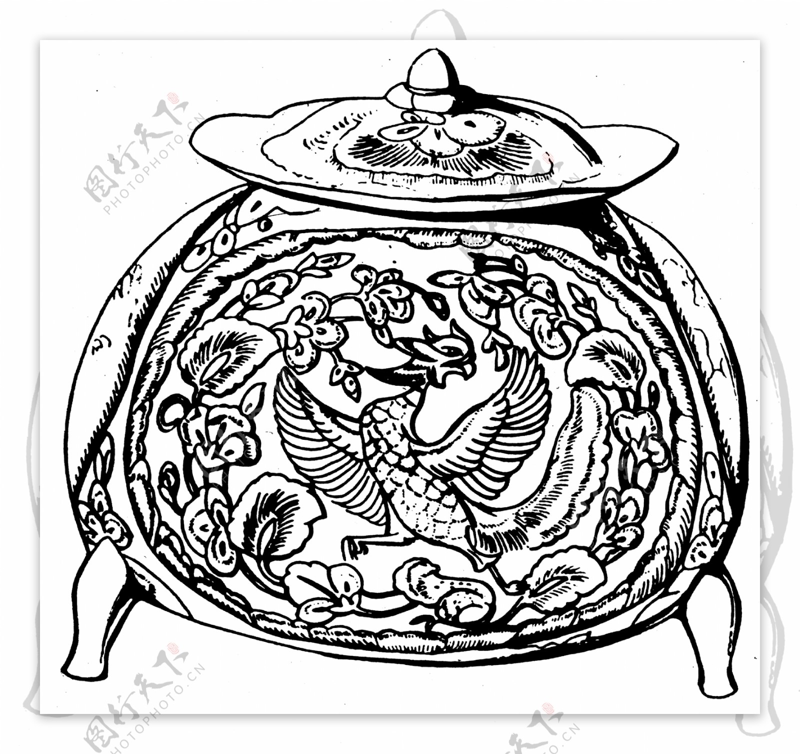古代器物图案隋唐五代图案中国传统图案289