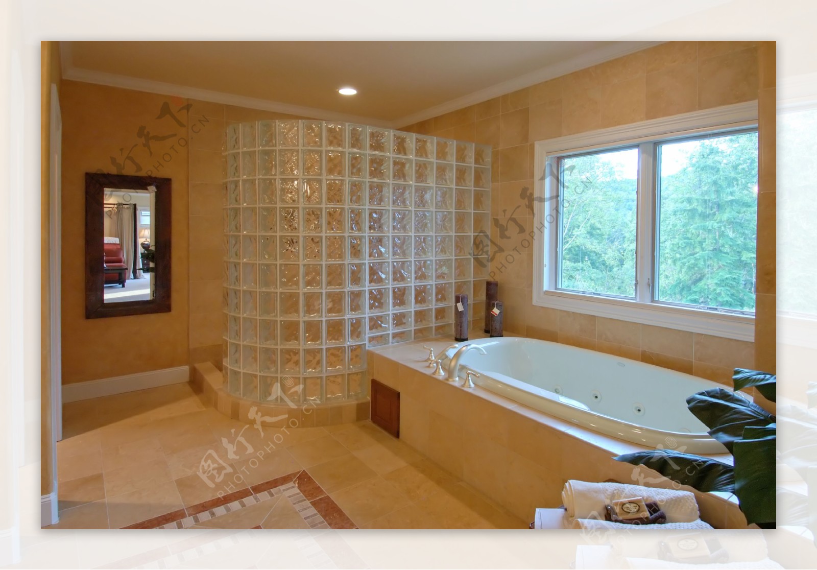 浴室装修效果图图片