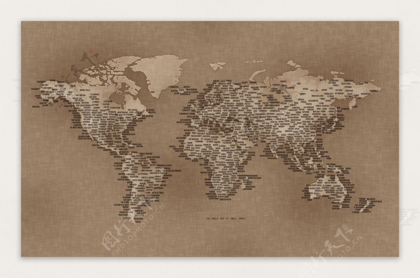 世界地图怀旧背景图片