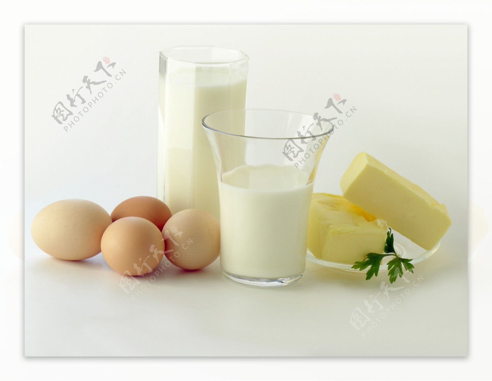 美味鸡蛋牛奶图片
