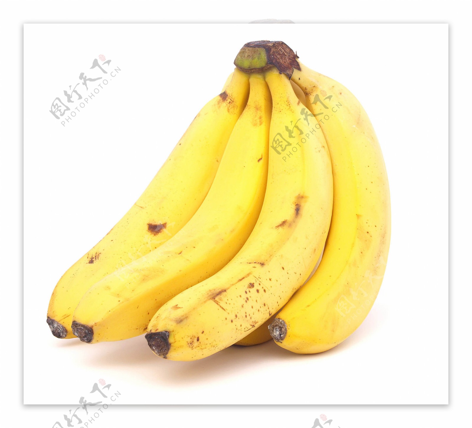 成熟黄色香蕉图片