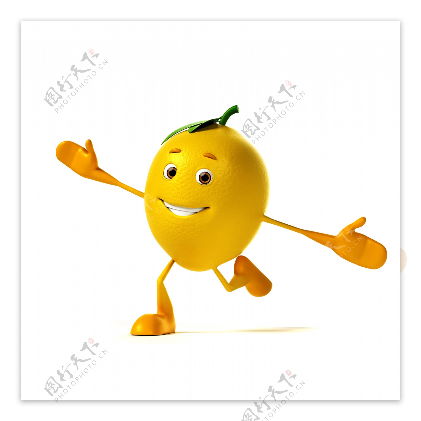 正在奔跑的柠檬