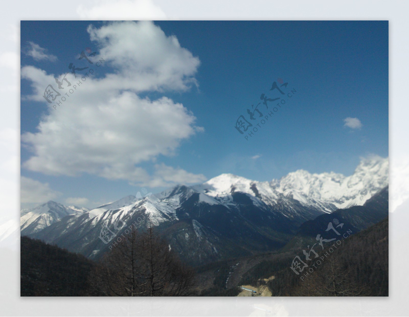 雪山图片