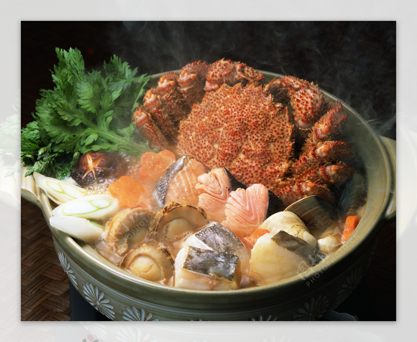 海鲜什锦锅图片