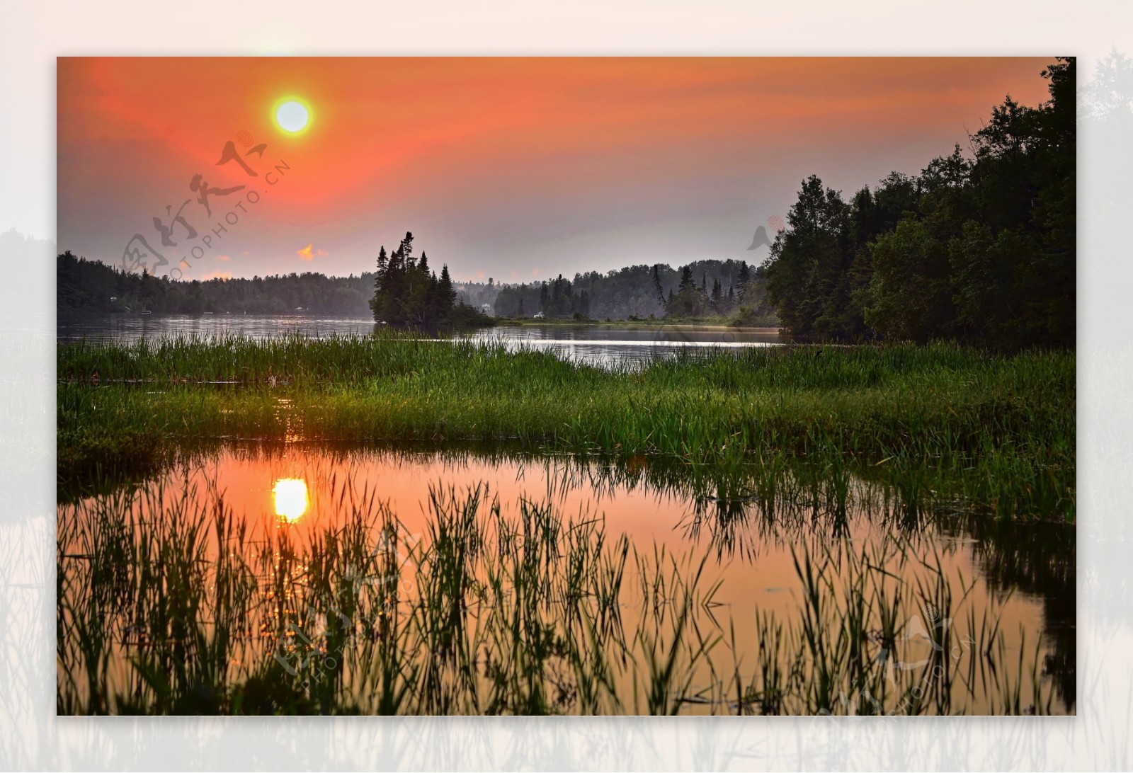 最美夕阳风景图片