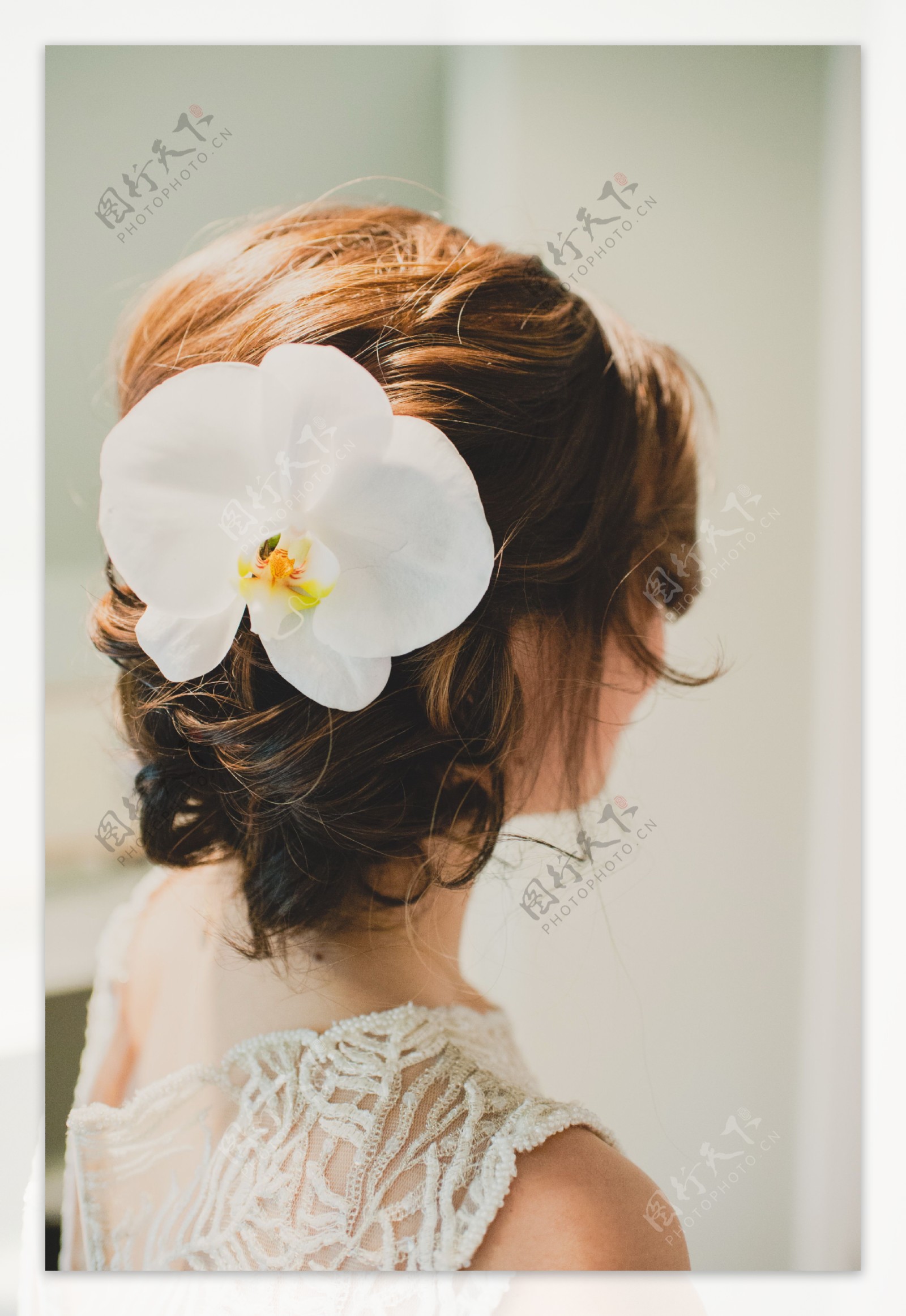 欧式新娘发型图片