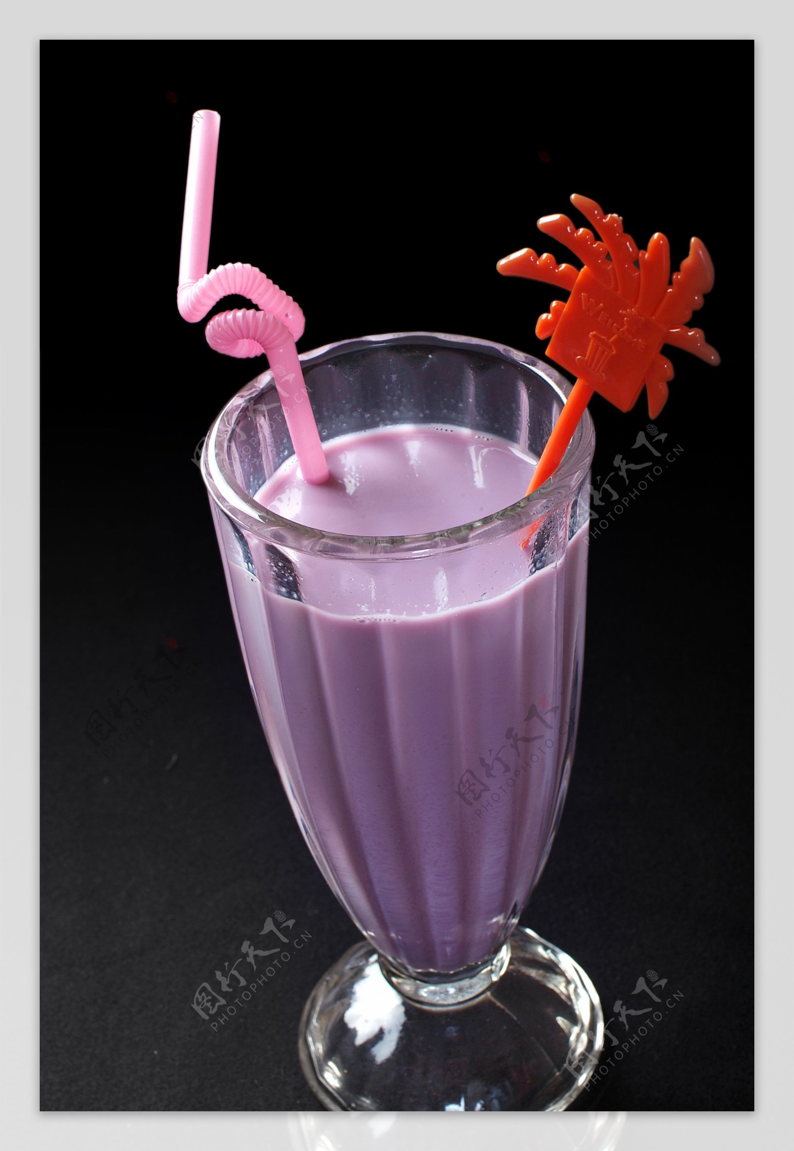 紫薯牛奶图片