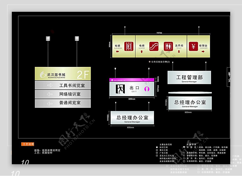 门牌指示牌图片