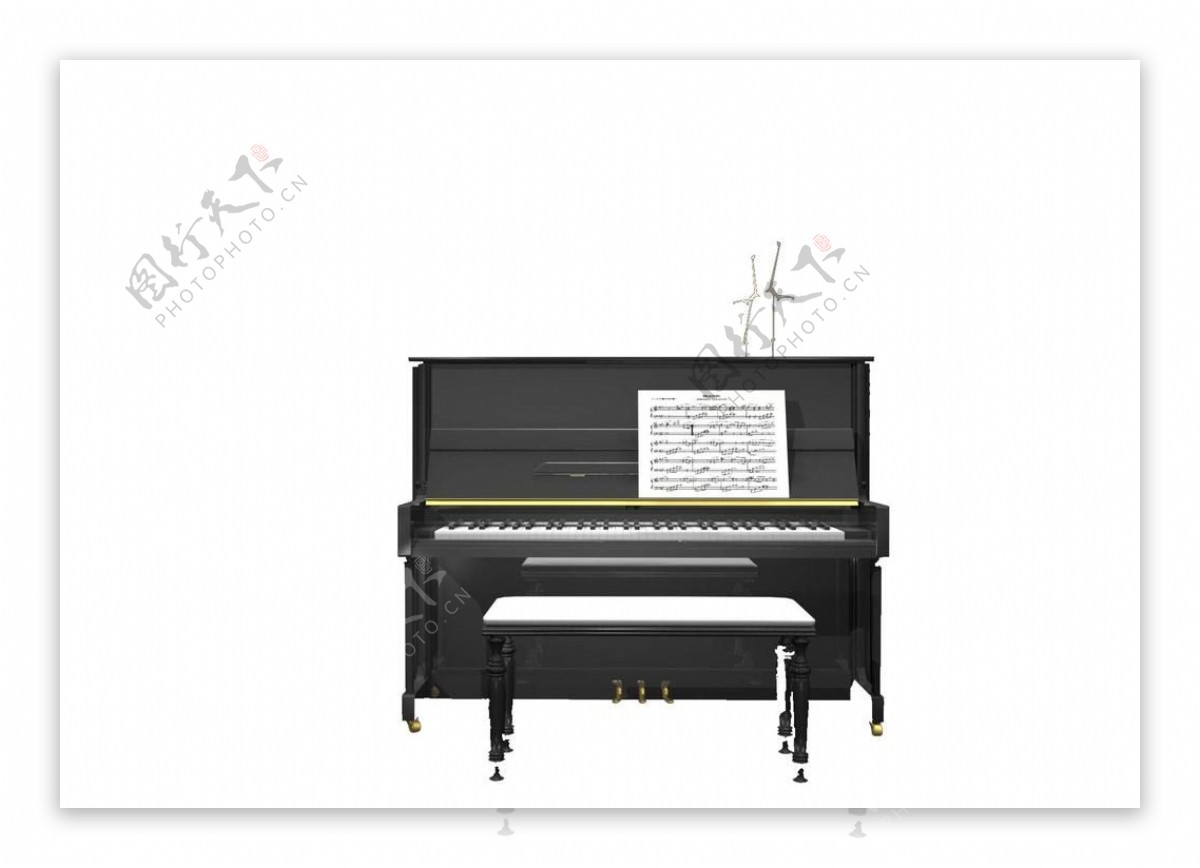 3d钢琴图片
