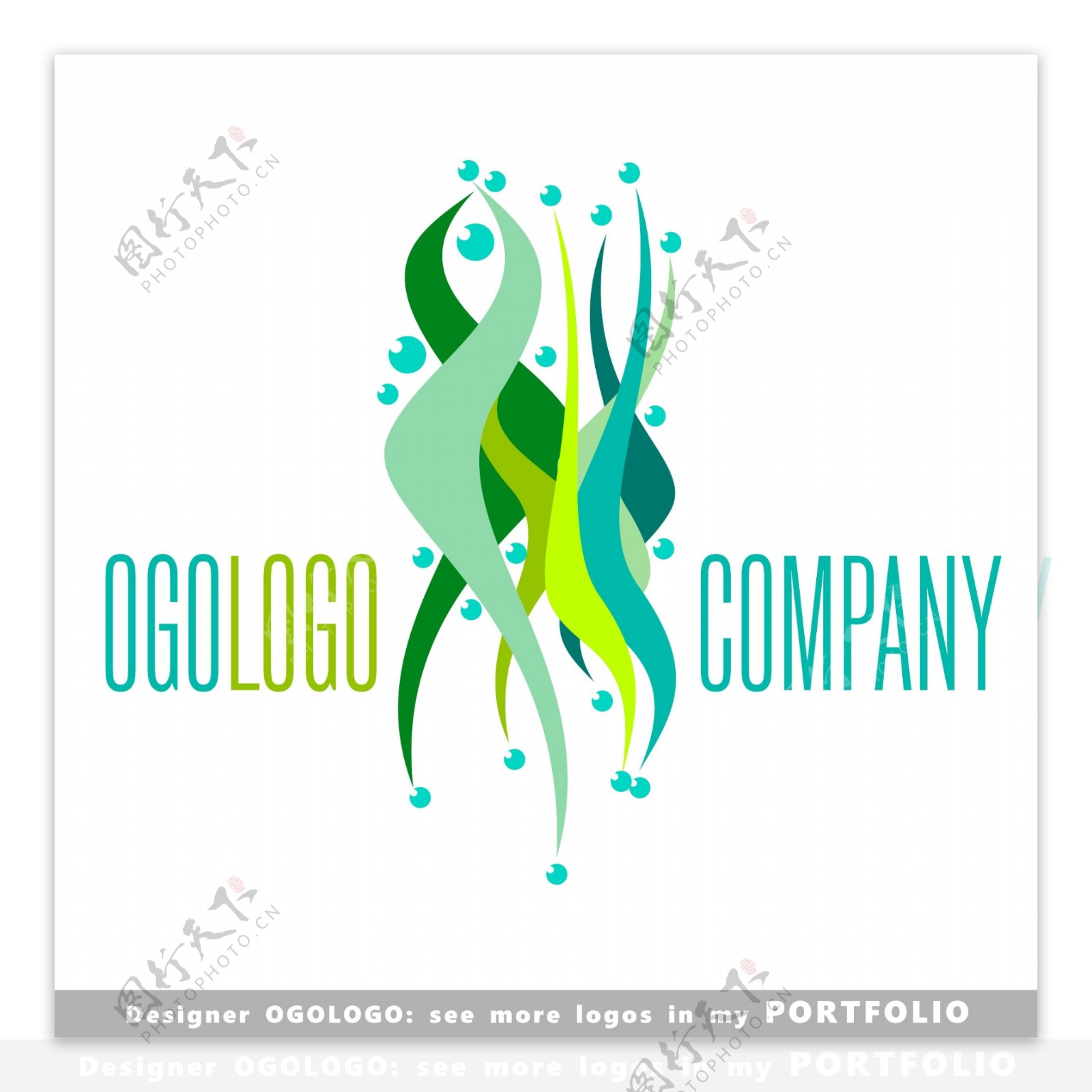 创意海藻logo