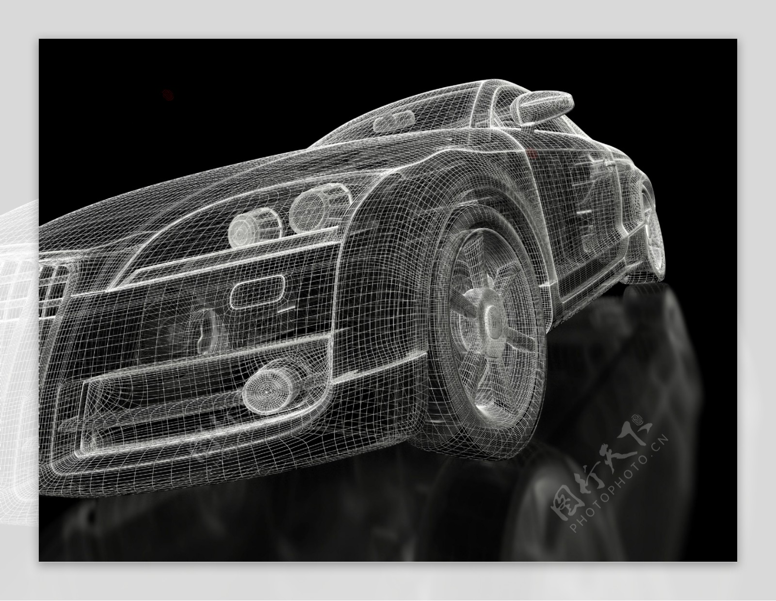 汽车模型素材图片