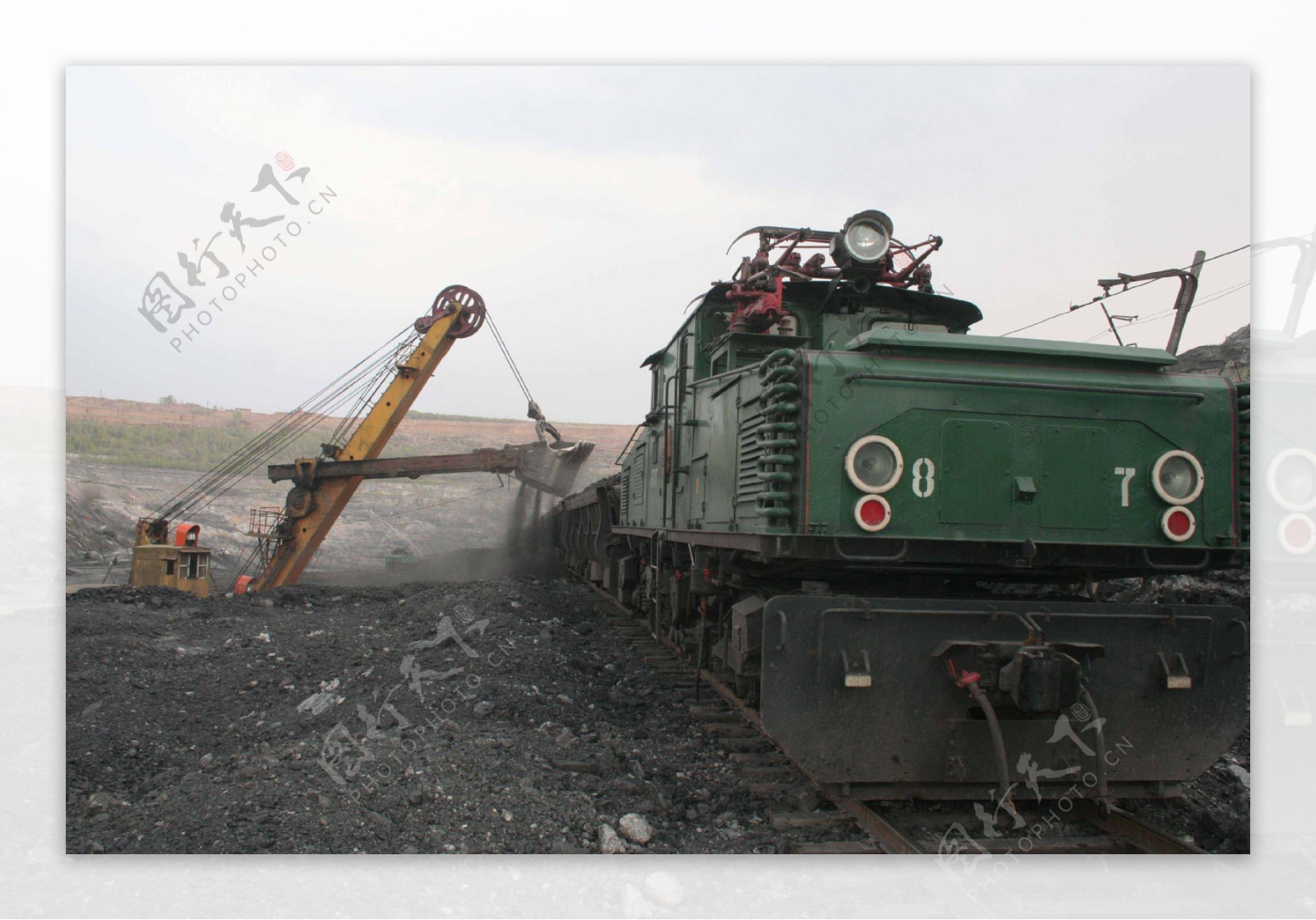 煤炭运输图片