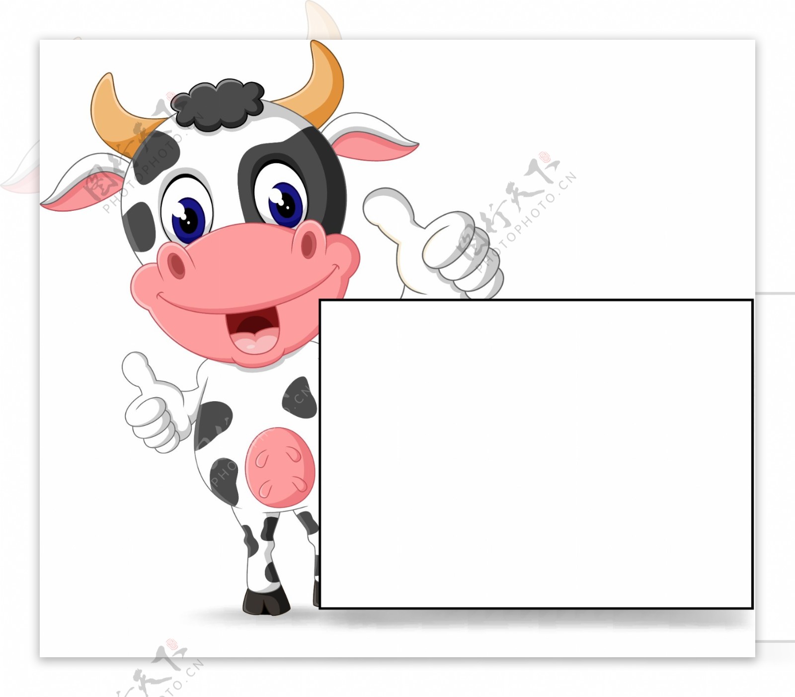 奶牛设计图