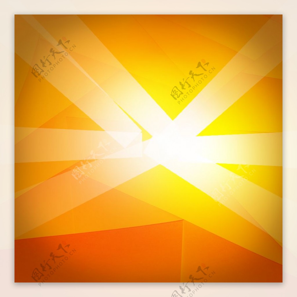 橙黄色射线直通车淘宝背景图片