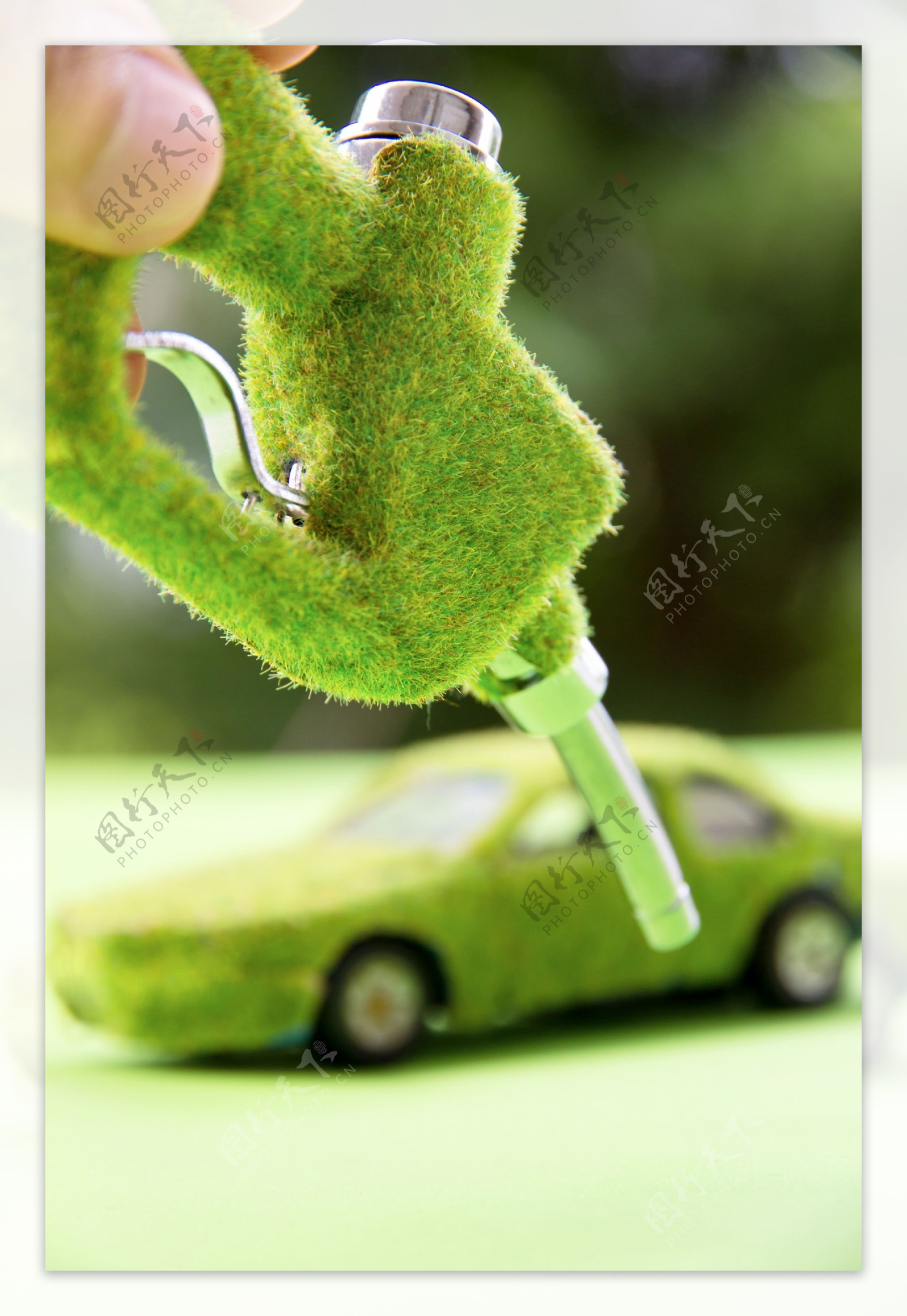 绿色环保轿车