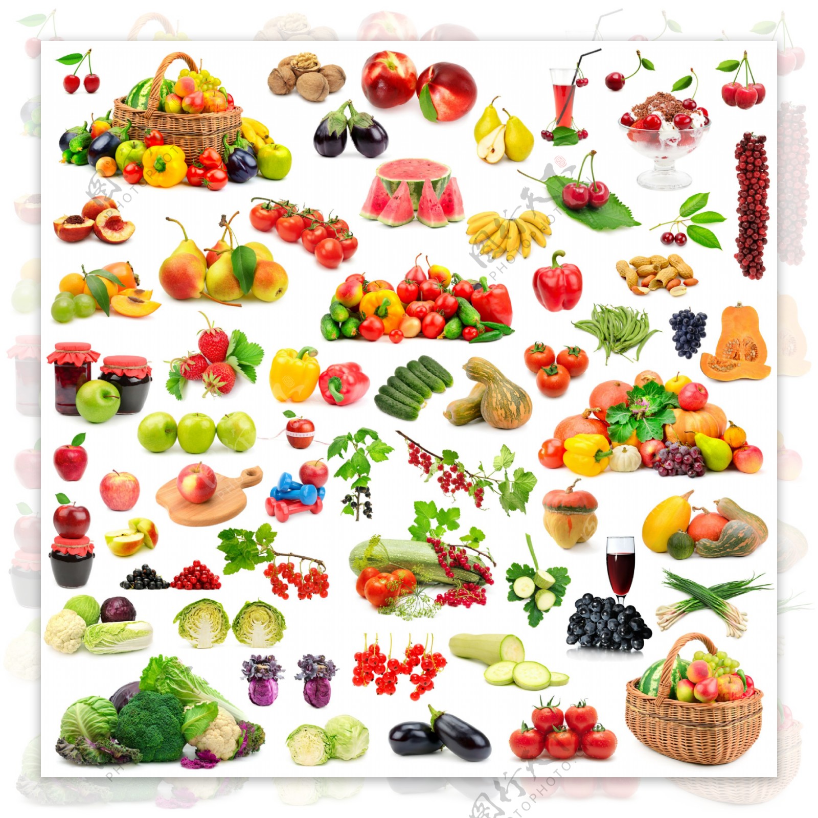 蔬菜水果集合