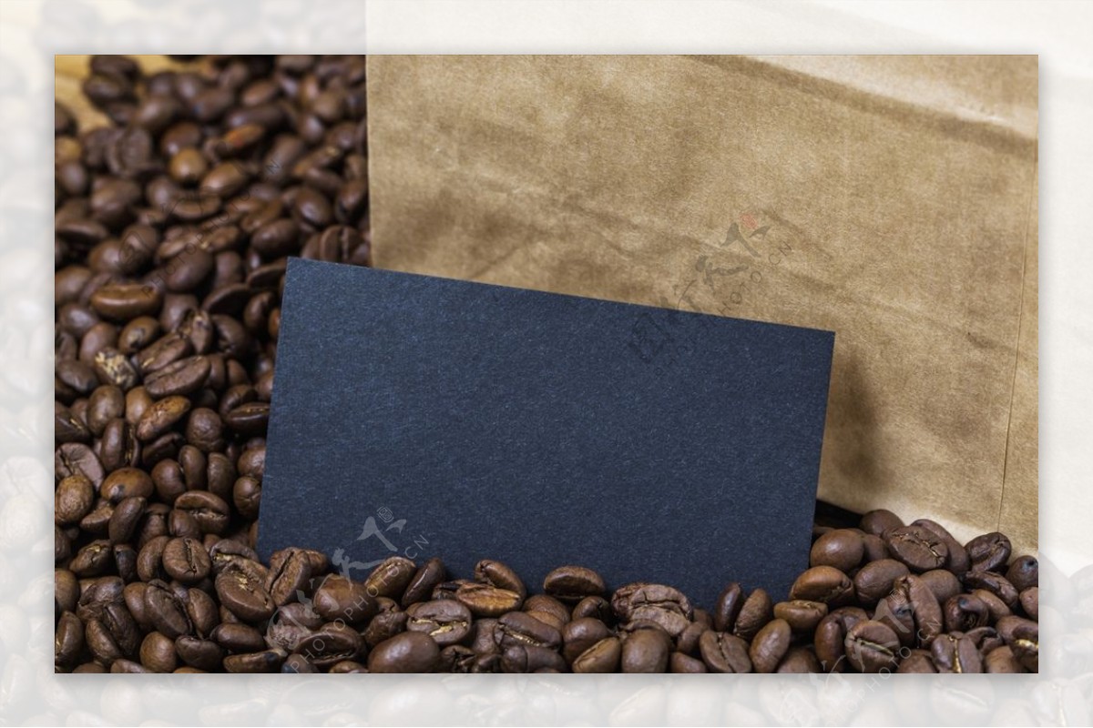 咖啡豆画板图片背景图1