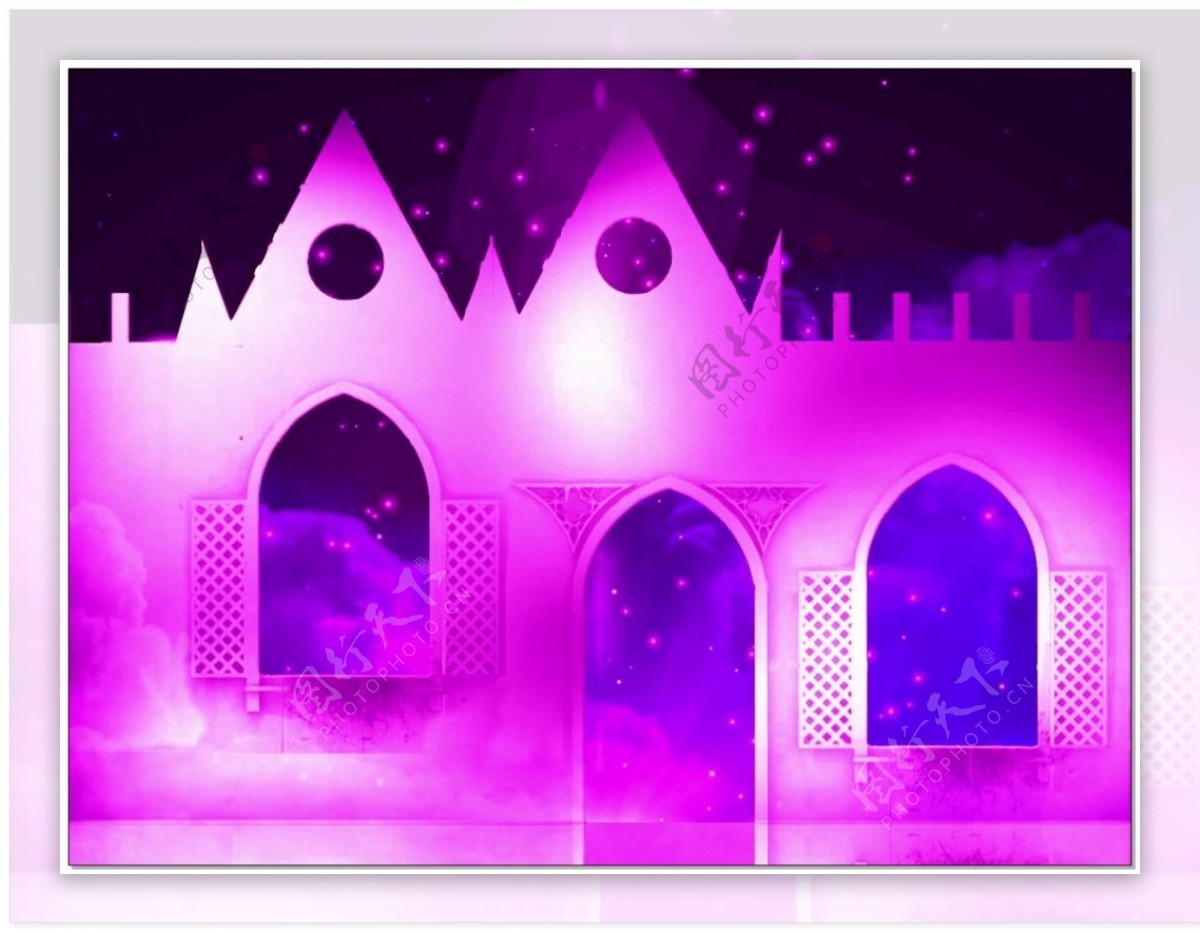 YM4398紫色城堡