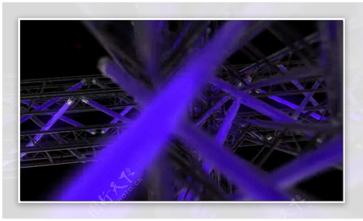 蓝紫色机械动态视频素材