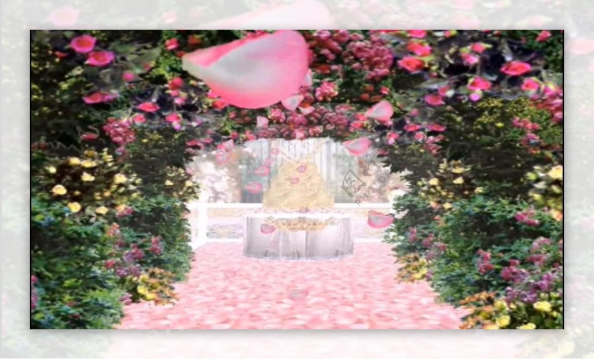 花框背景视频