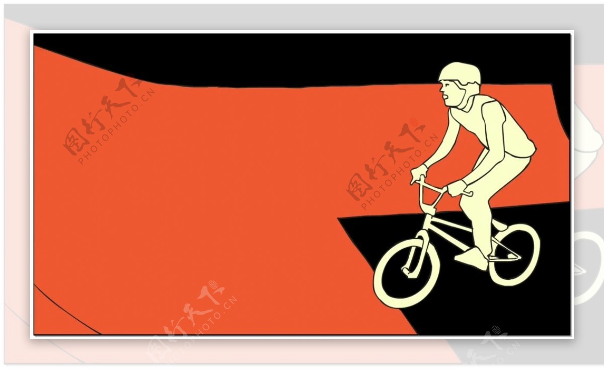 骑车锻炼视频素材