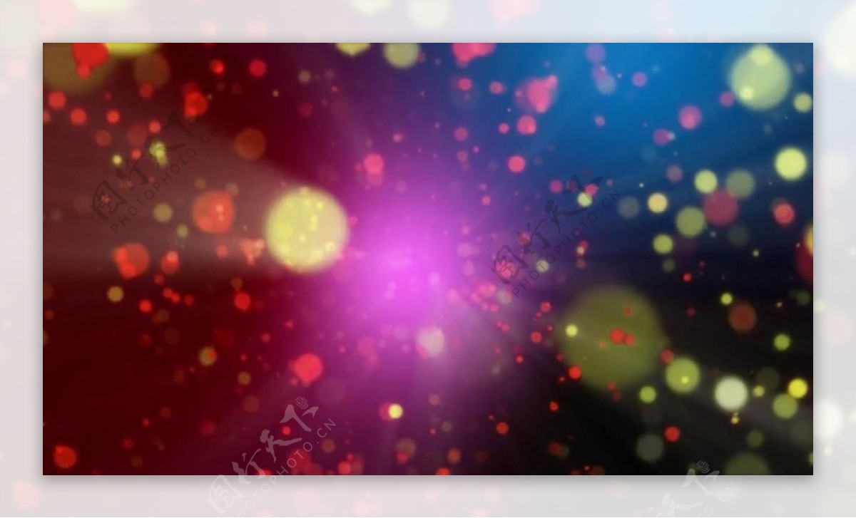 光团粒子发散光效视频素材