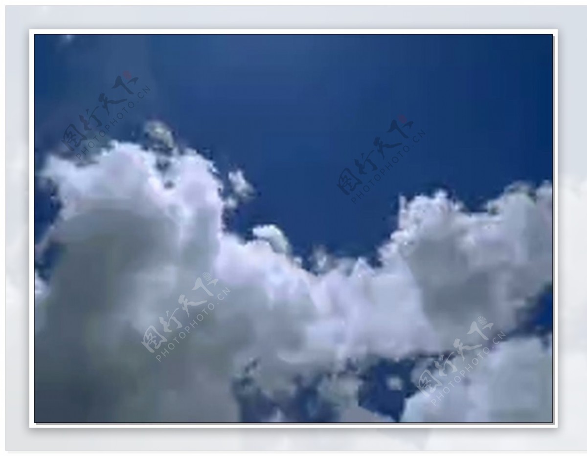 云朵视频素材