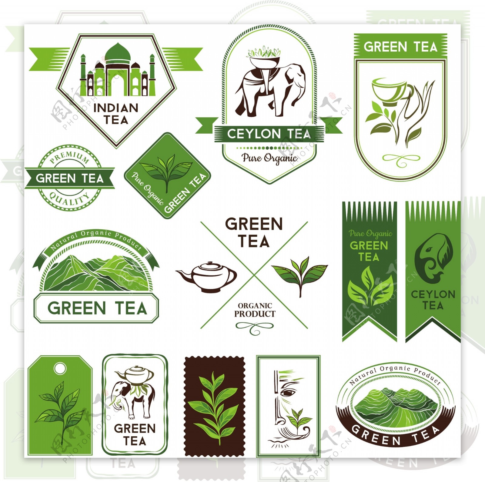 绿色保护环境矢量素材