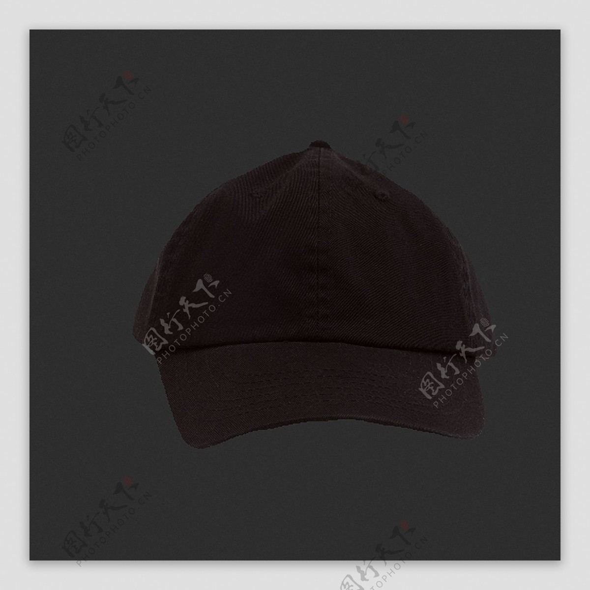黑色棒球帽免抠png透明图层素材