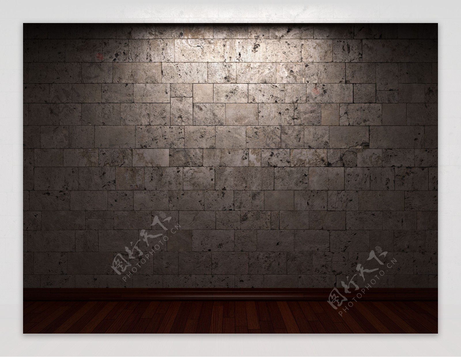 石砖砖头墙面壁纸复古墙黑灰