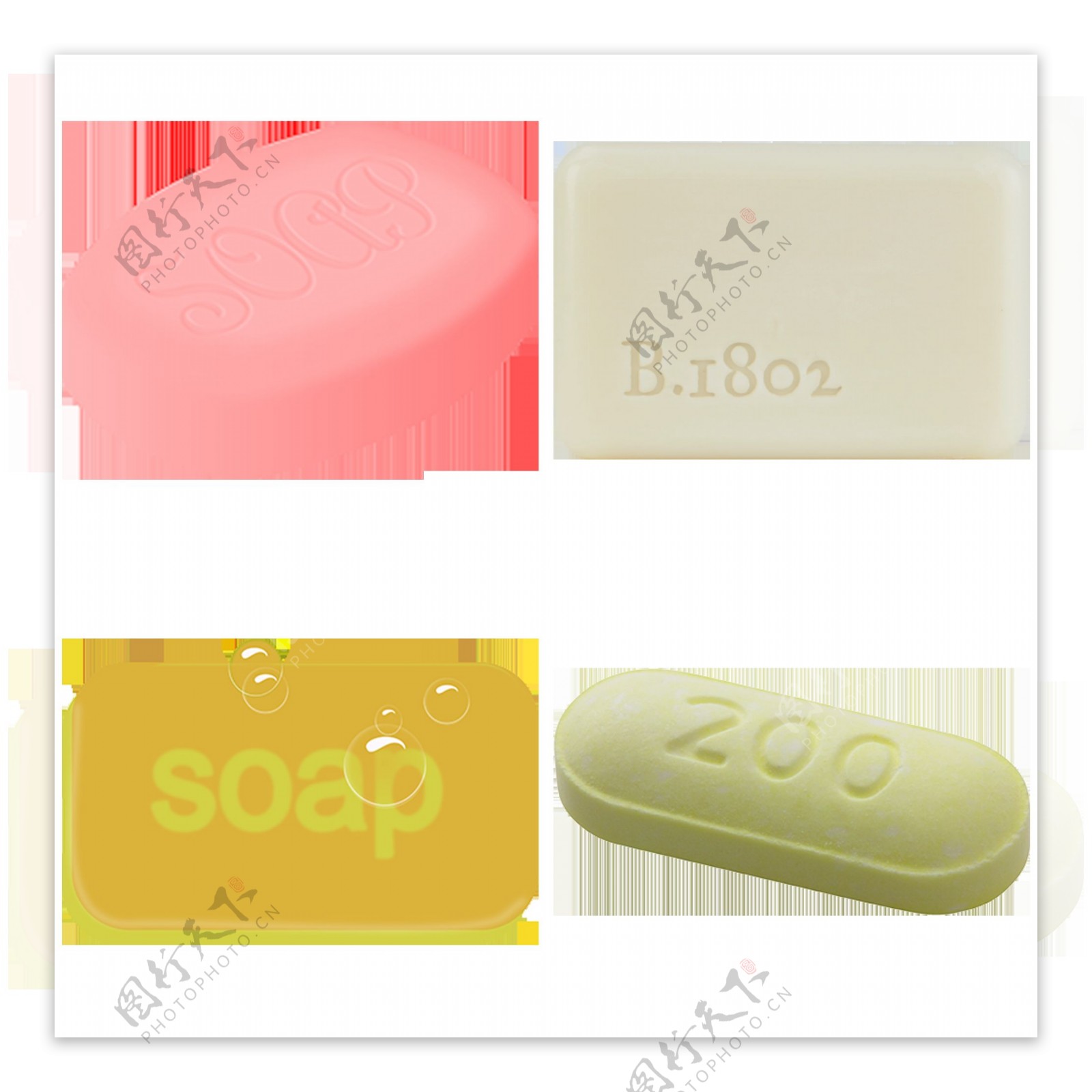 漂亮肥皂图片免抠png透明图层素材