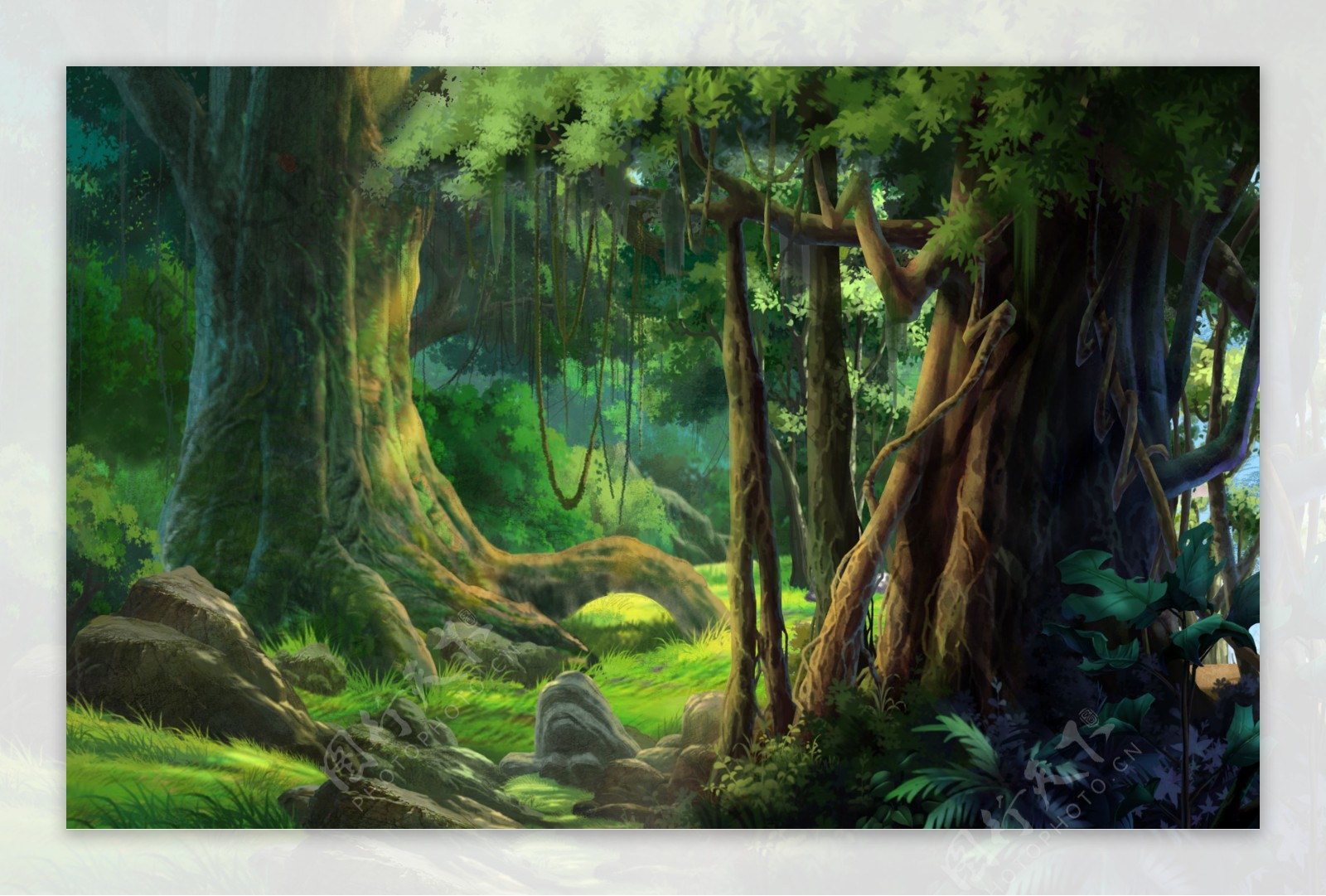 动漫森林场景壁纸-动漫森林场景4K高清动态壁纸- Mac下载