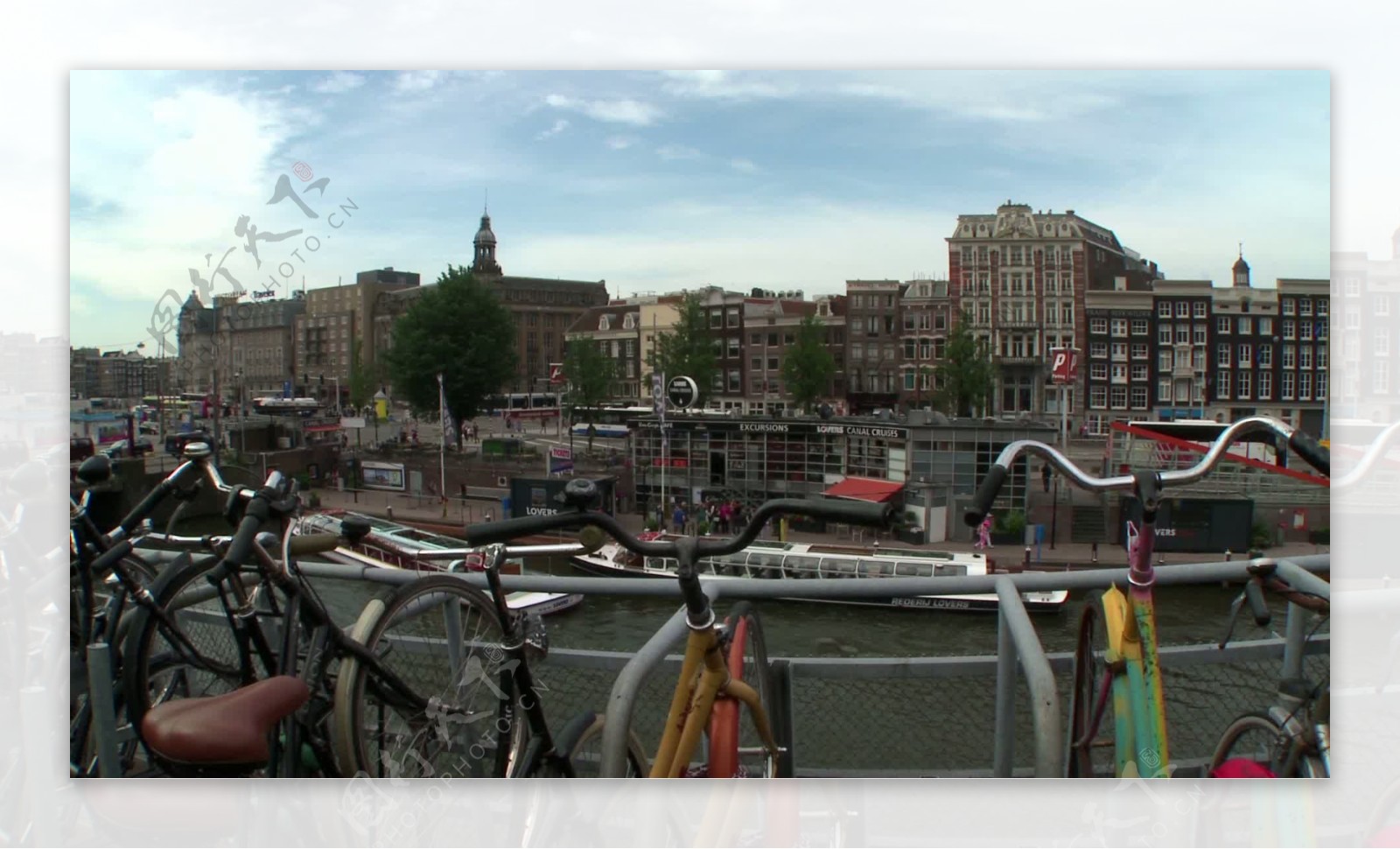 阿姆斯特丹自行车和中心火车站