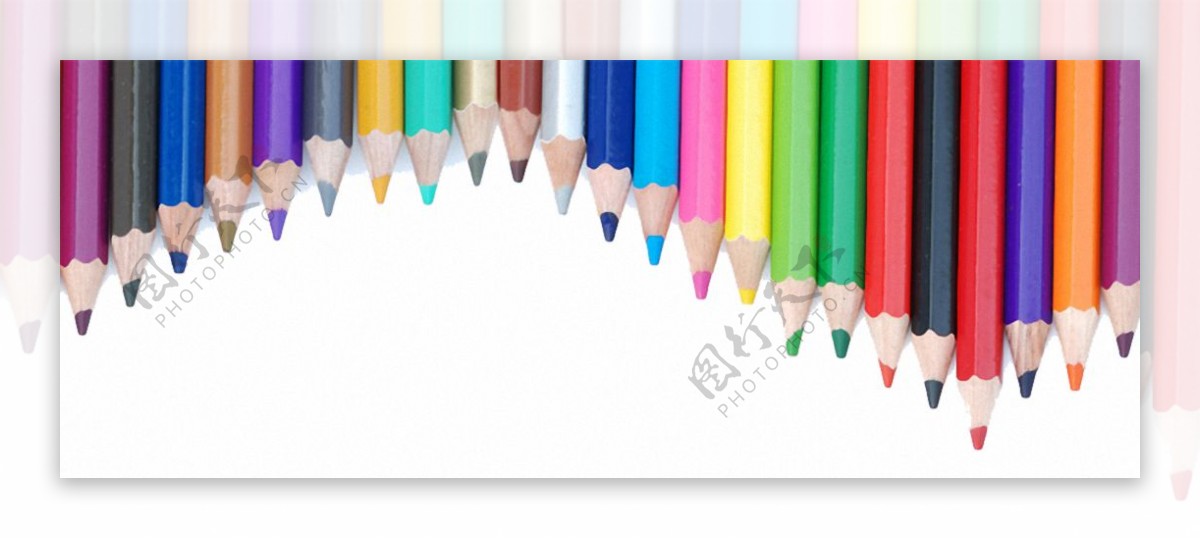 漂亮系列彩色铅笔免抠png透明素材