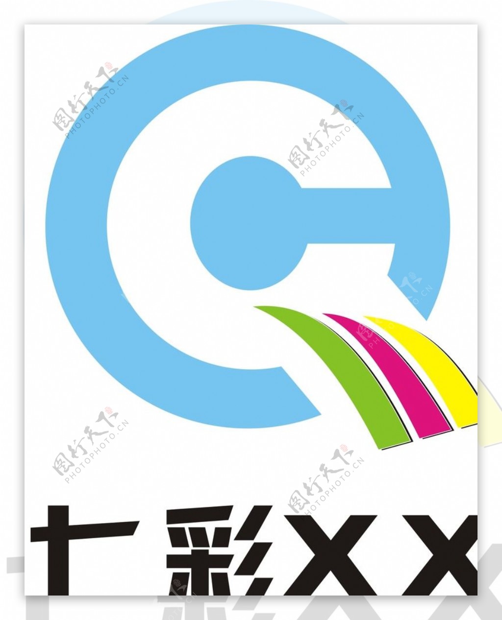 七彩LOGO