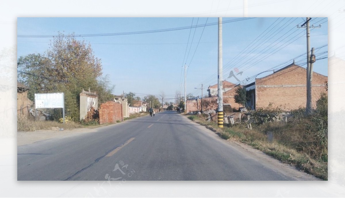 乡村道路风景