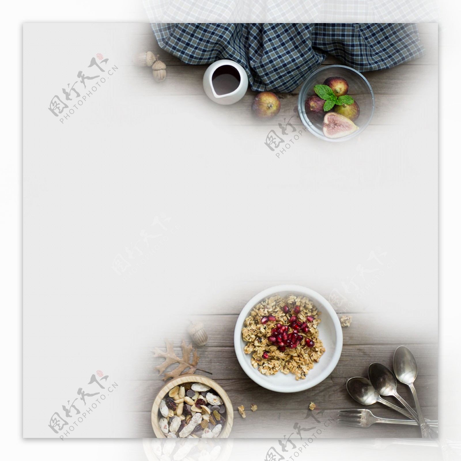 燕麦早餐背景图jpg背景图片