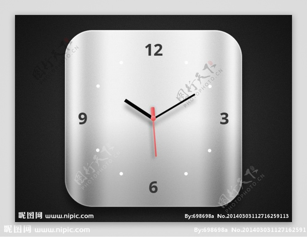 苹果系统的时钟PSD