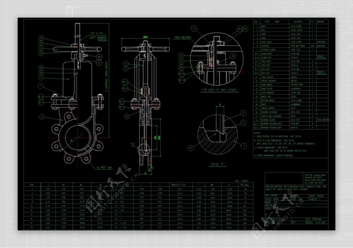 机械加工图CAD机械图纸