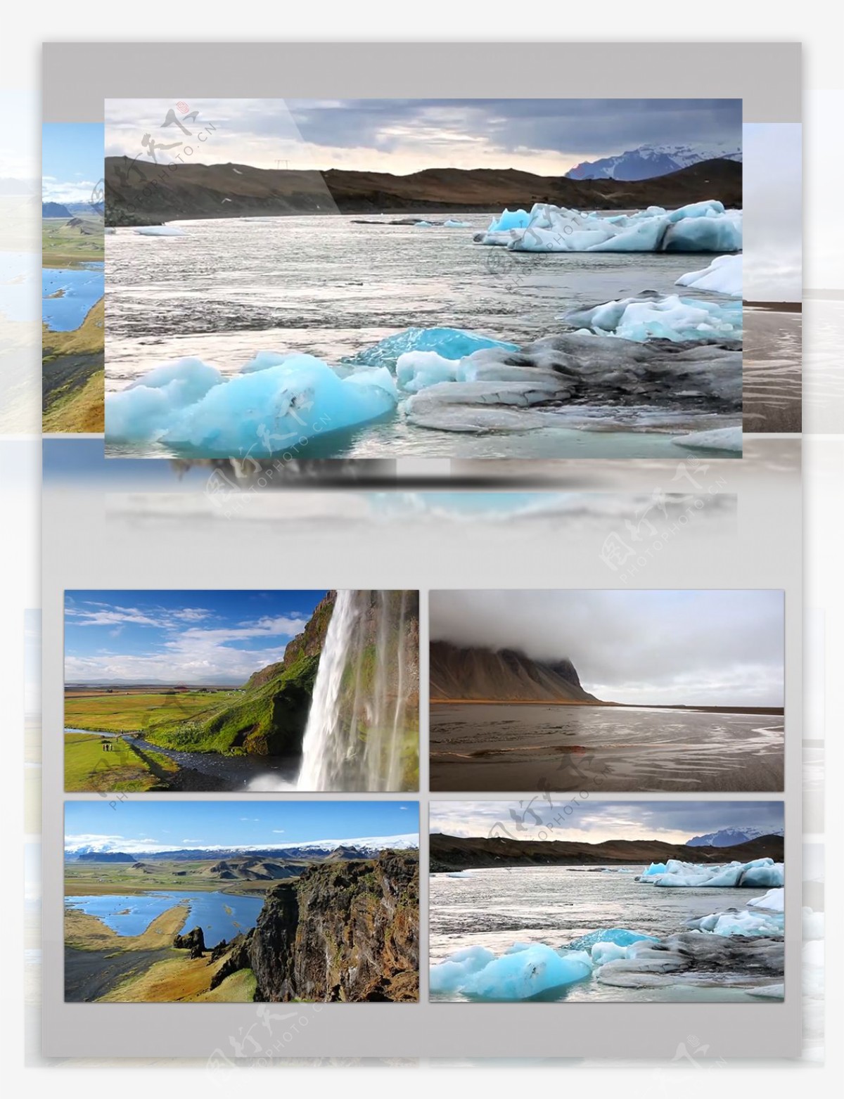 冰岛度假旅游野外风光实拍视频延时