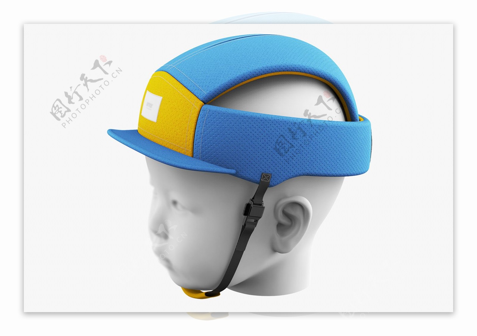 小孩的头部保护头盔jpg素材
