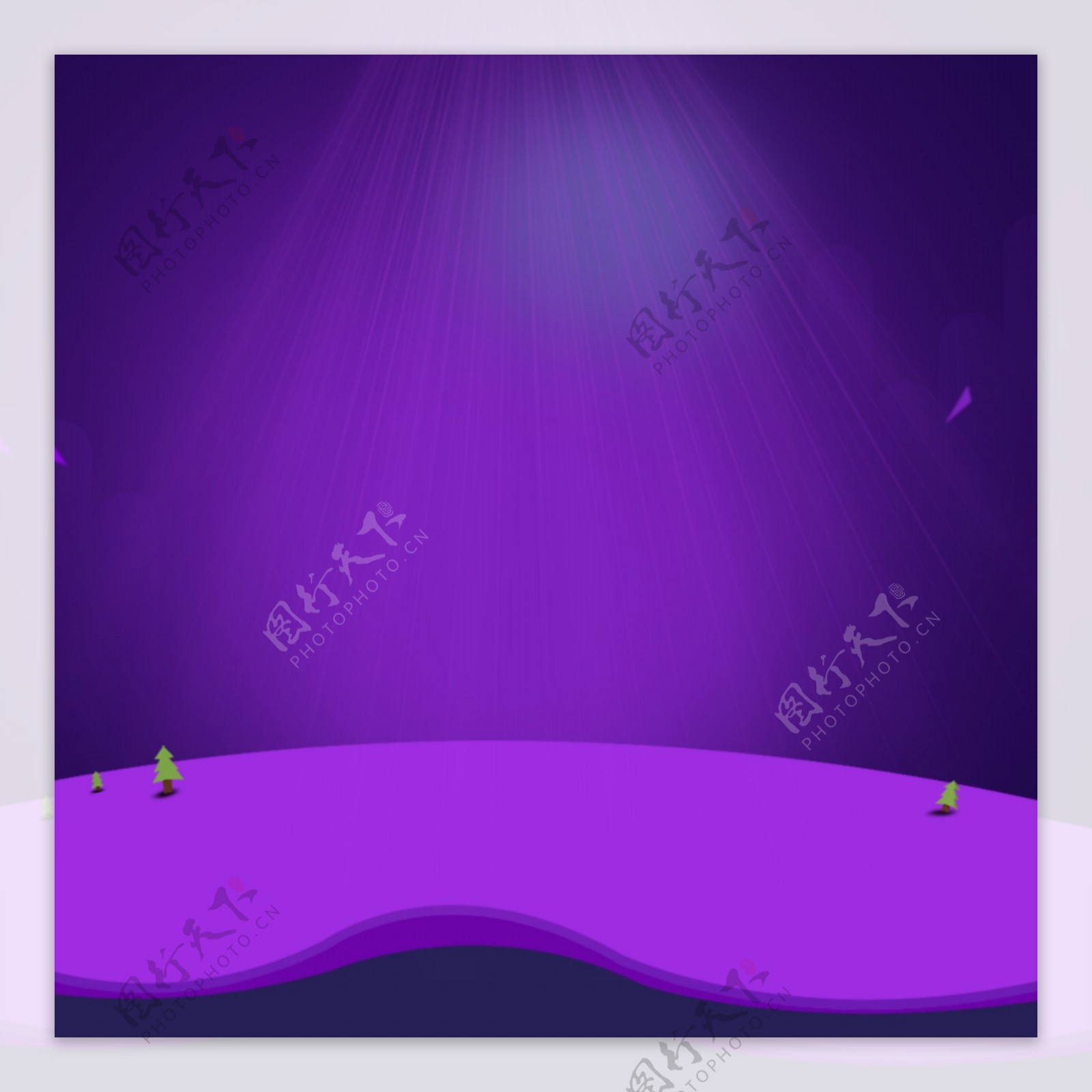紫色2018新年主图设计