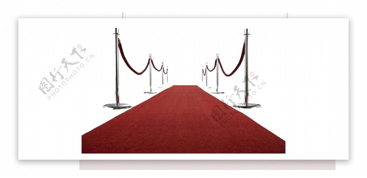 红色地毯png元素