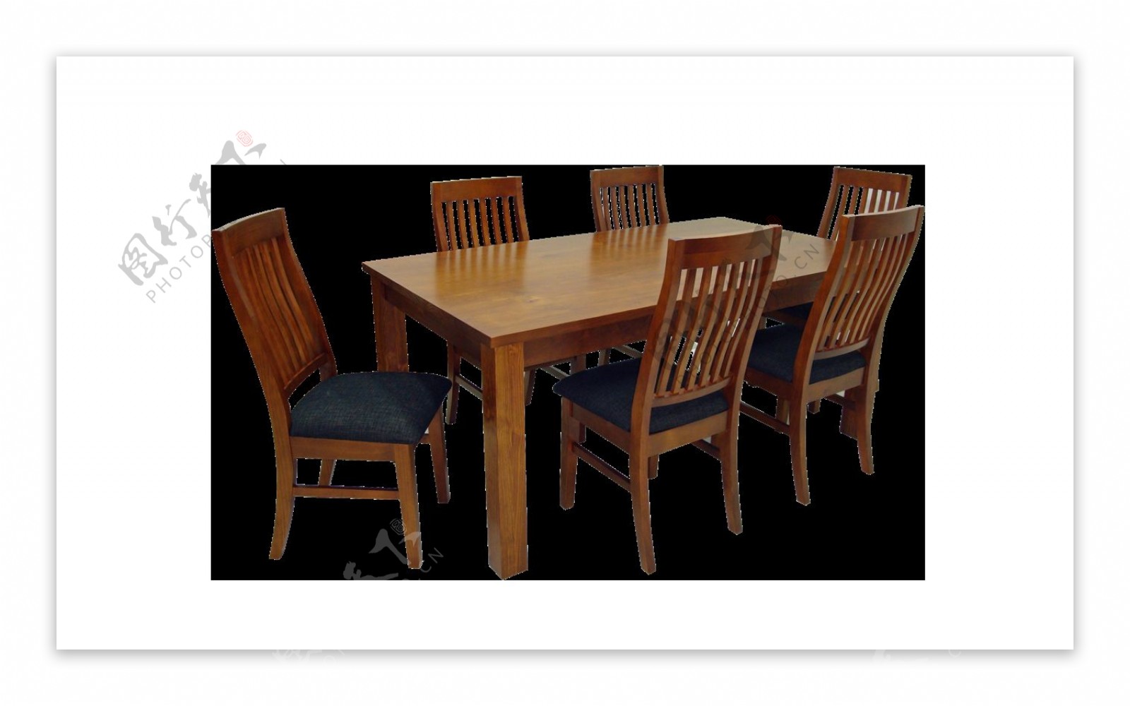 椅子餐桌实景图png元素