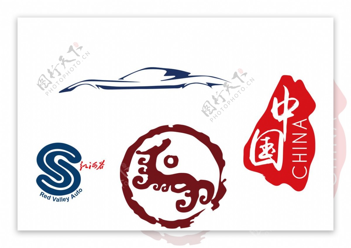 红河谷标志瑷珲logo